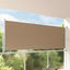 Side Markise 140 x 300 cm 100% polyester jern stål Rektangulær