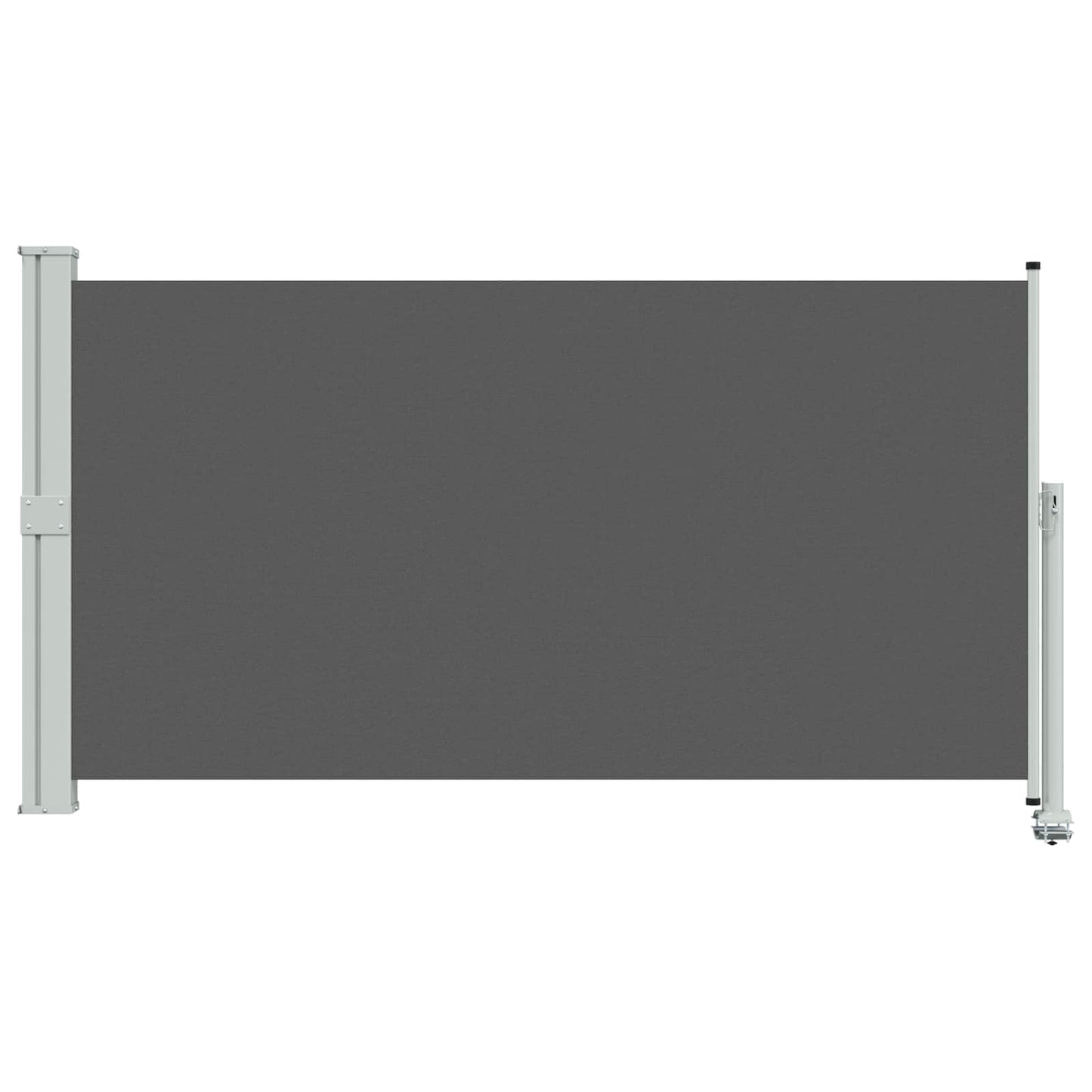 Side Markise 160 x 300 cm Rektangulær Antracit