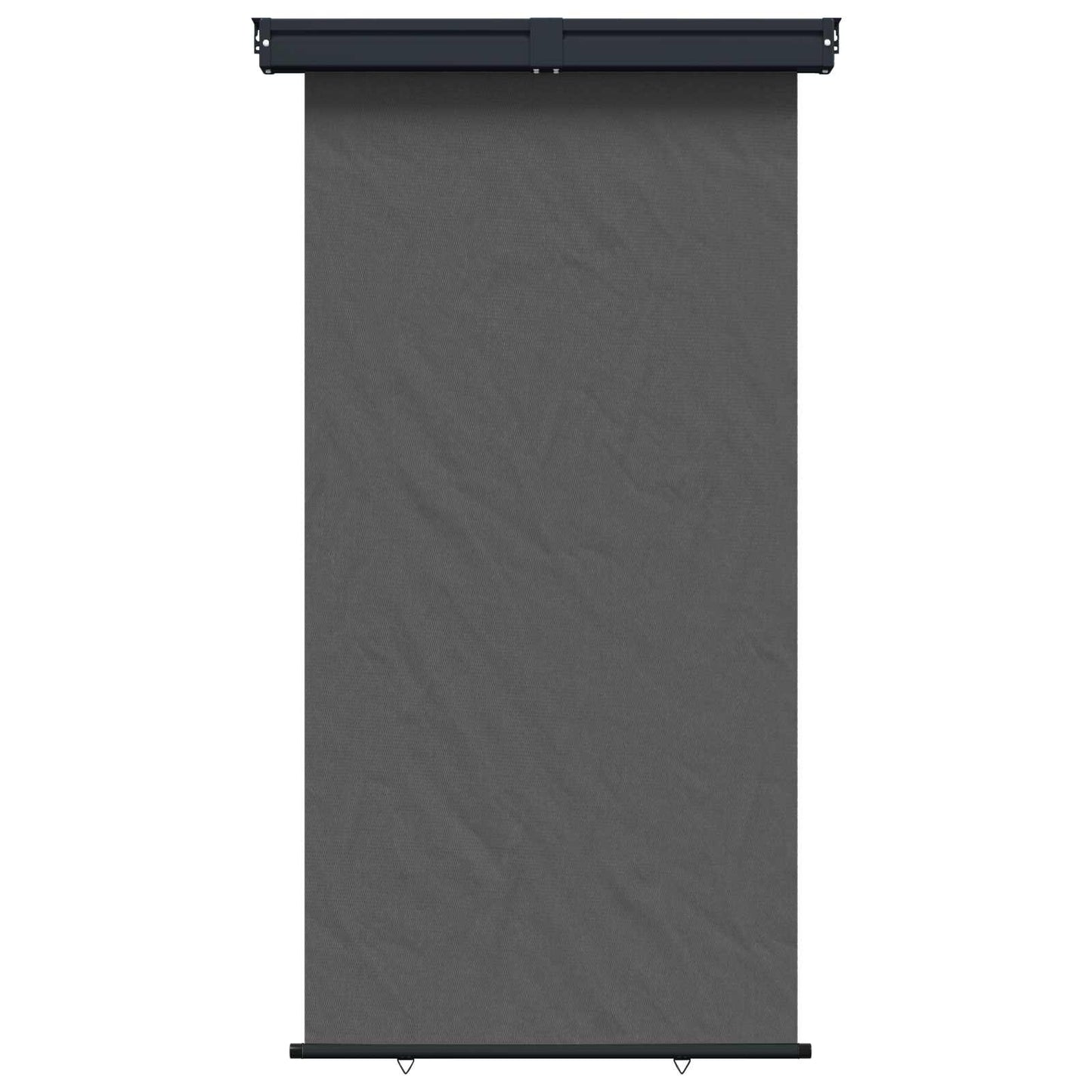 Balkon Sideskærm 170 x 250 cm 100% polyester jern stål Antracit
