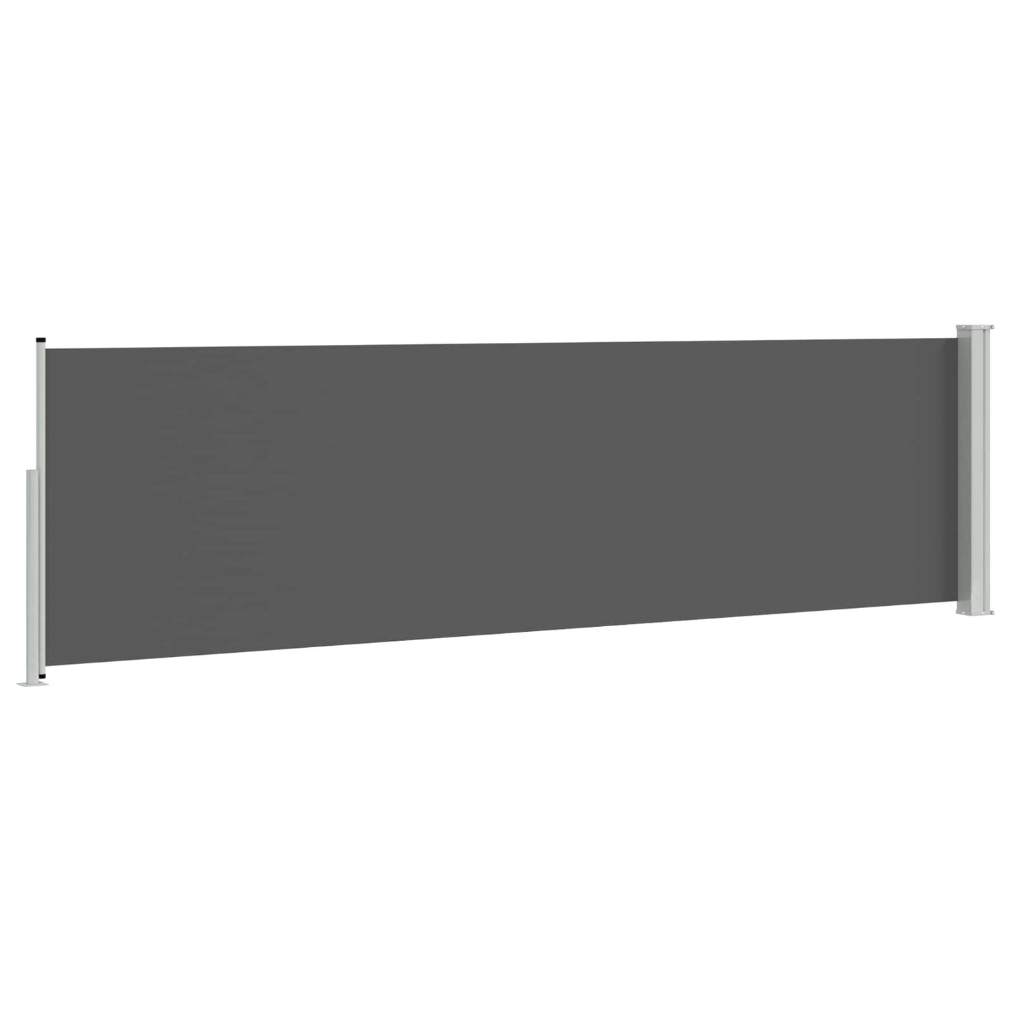 Udtrækkeligt side-markise 120 x 300 cm Polyester Rektangulær