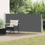 Udtrækkeligt side-markise 170 x 300 cm Polyester Rektangulær