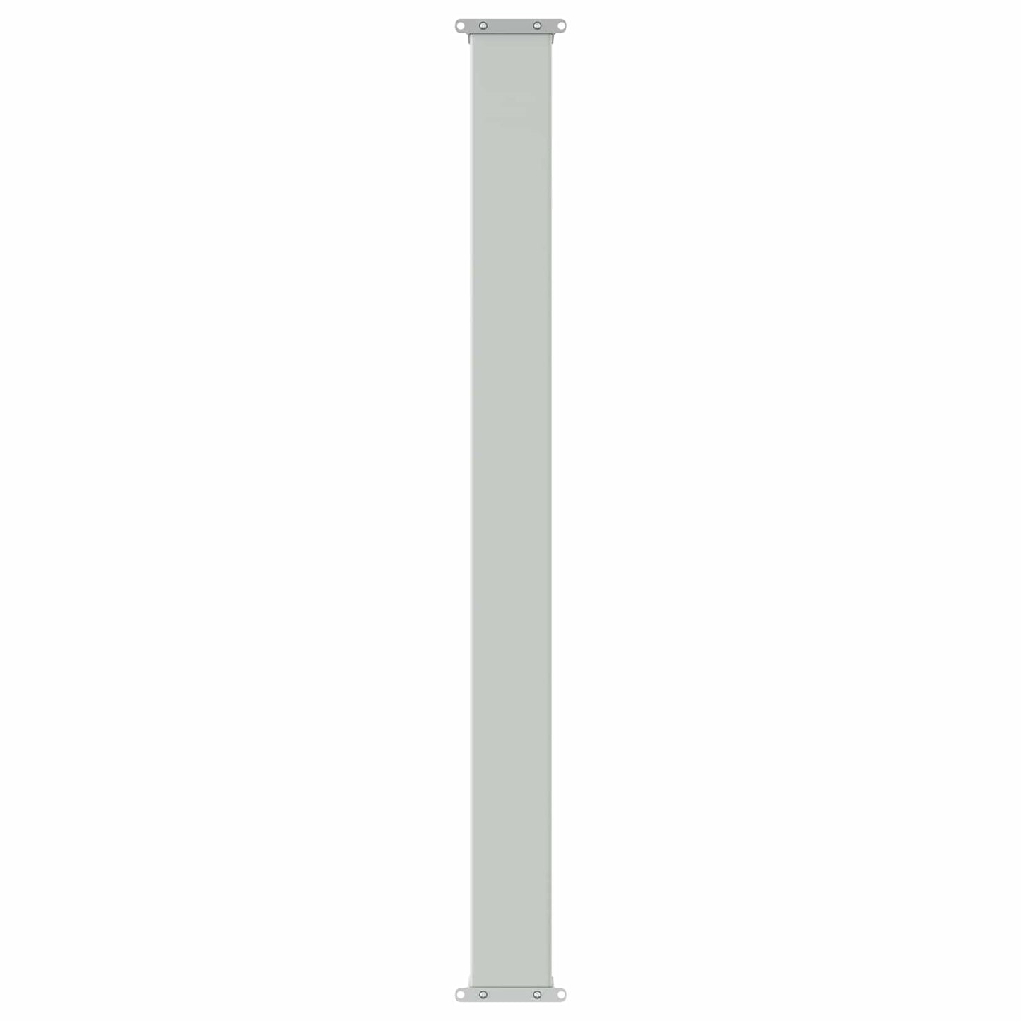 Udtrækkeligt side-markise 500 x 100 cm Polyester Rektangulær