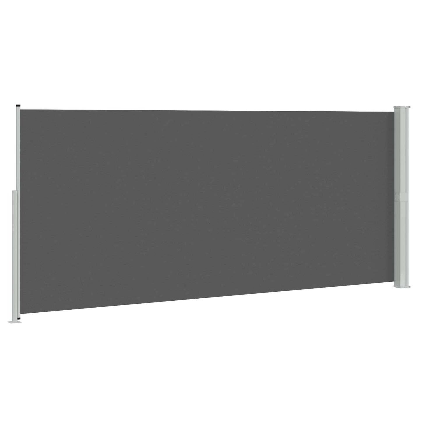 Udtrækkeligt side-markise 220 x 600 cm Polyester Rektangulær