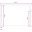 Udtrækkeligt side-markise Sandfarvet 300 x 160 cm Polyester