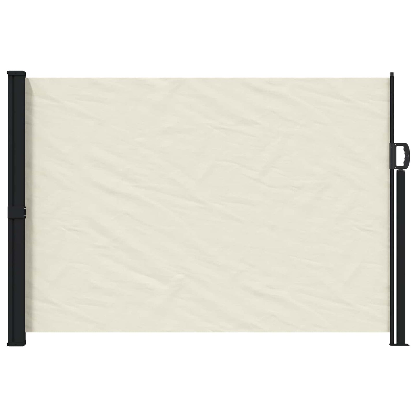 Udtrækkeligt side-markise Cremefarvet 300 x 170 cm Polyester