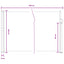 Udtrækkeligt side-markise Sandfarvet 500 x 140 cm Polyester