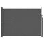 Udtrækkeligt side-markise 140 x 300 cm 100% polyester jern stål
