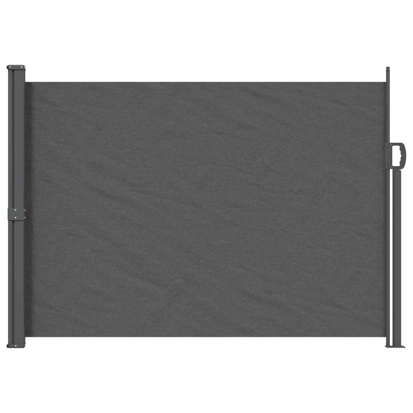 Udtrækkeligt side-markise 160 x 300 cm 100% polyester jern stål