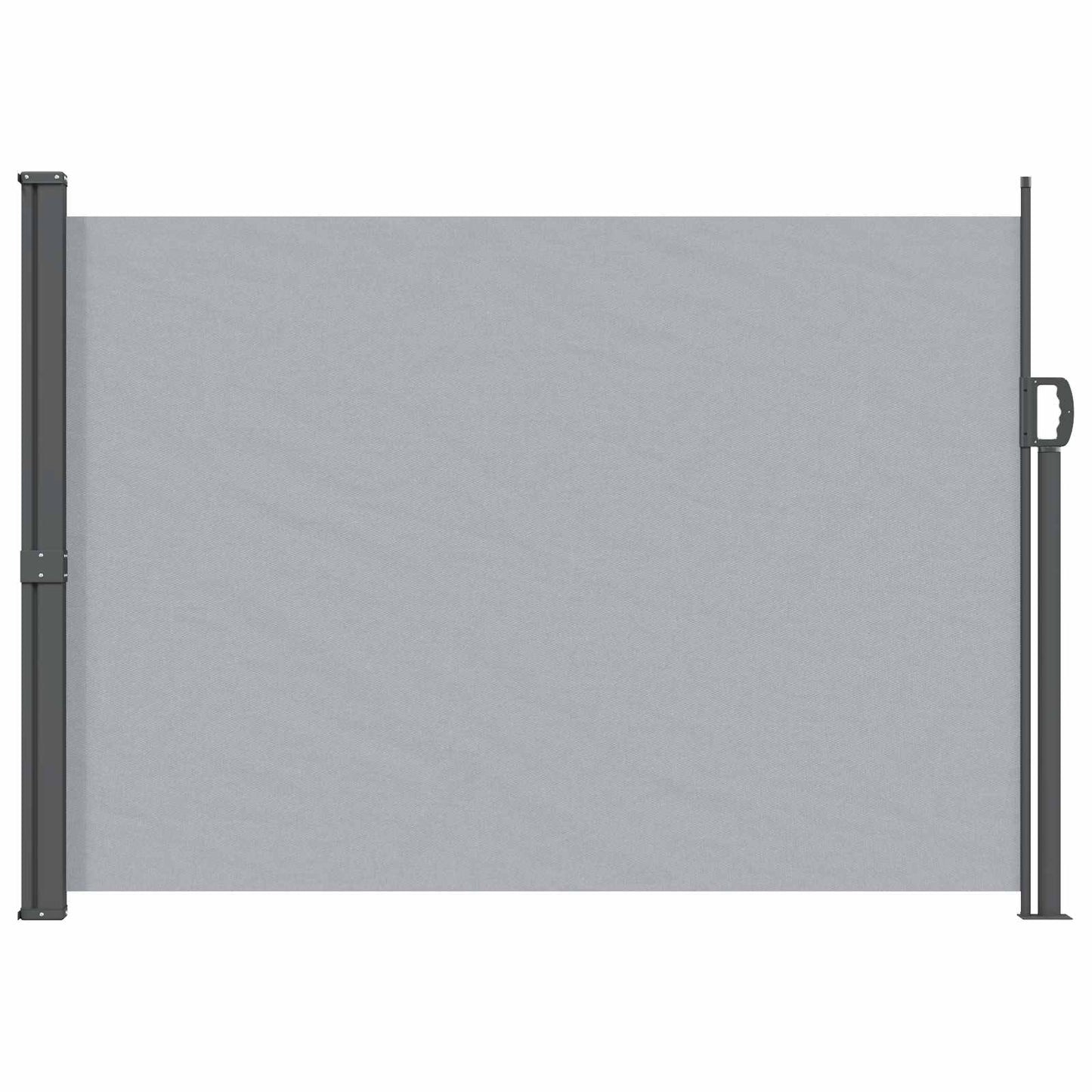 Udtrækkeligt side-markise 160 x 300 cm 100% polyester jern stål
