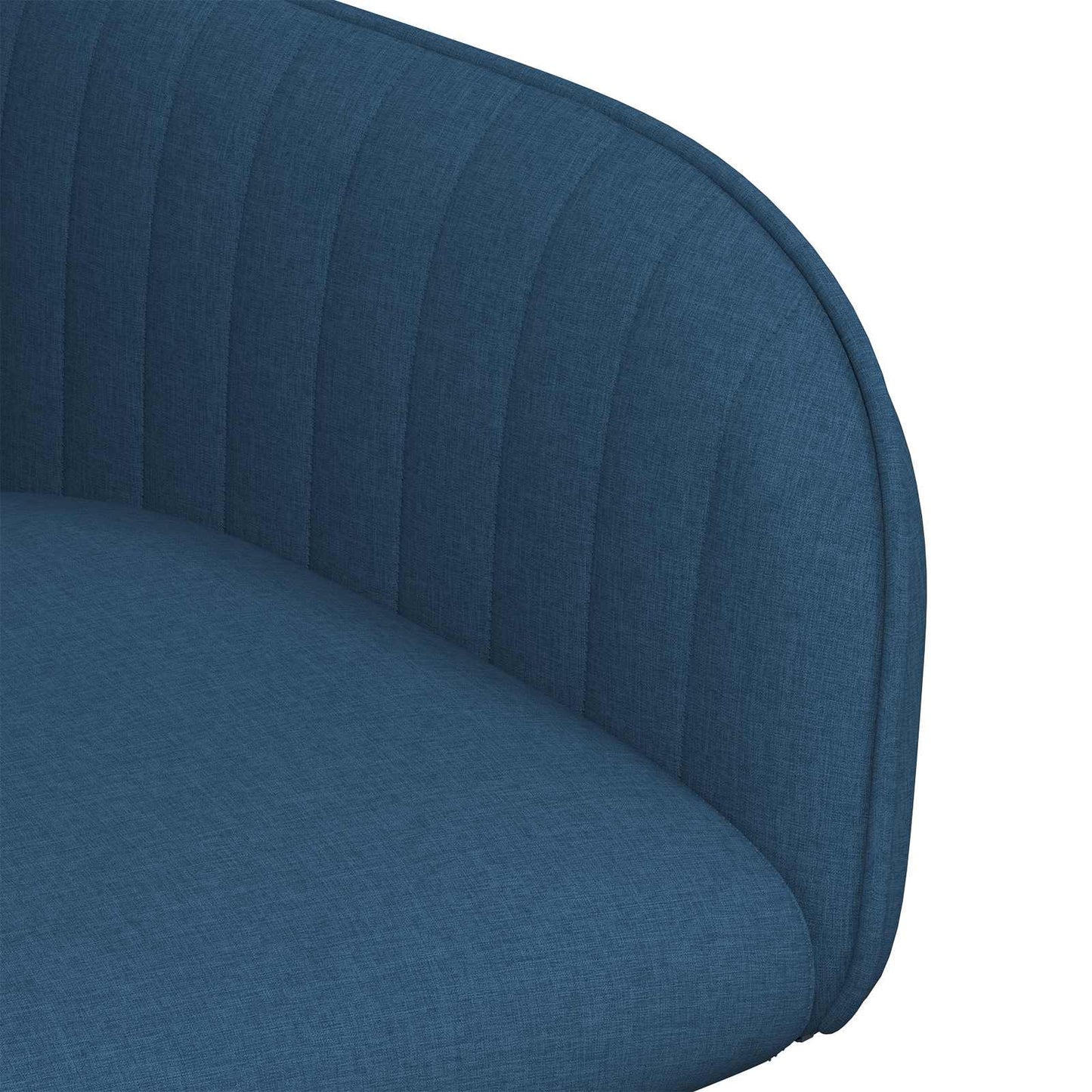 Spisestole 4 pcs Stof Blå 56,5 x 50 x 87,5 cm