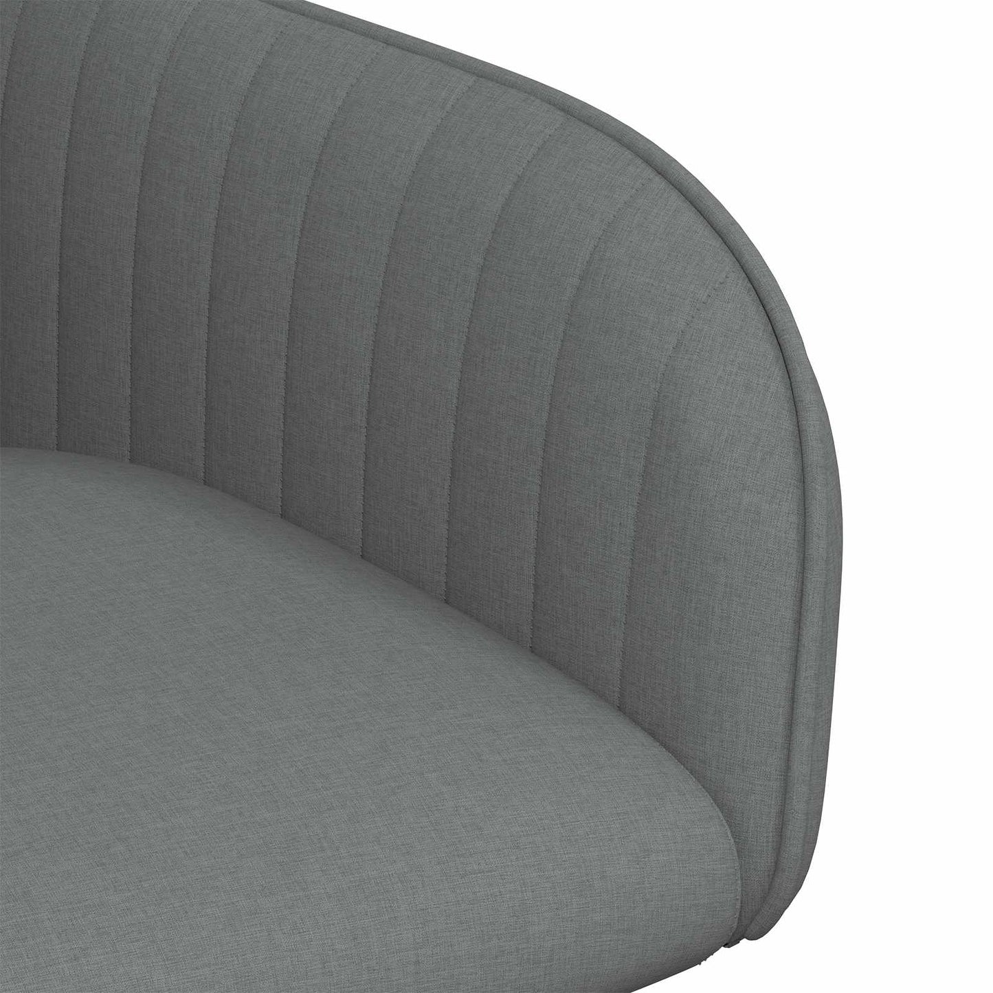 Spisestole 6 pcs Stof Mørkegrå 56,5 x 50 x 87,5 cm