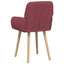 Spisestole 6 pcs Stof Vinrød 56,5 x 50 x 87,5 cm
