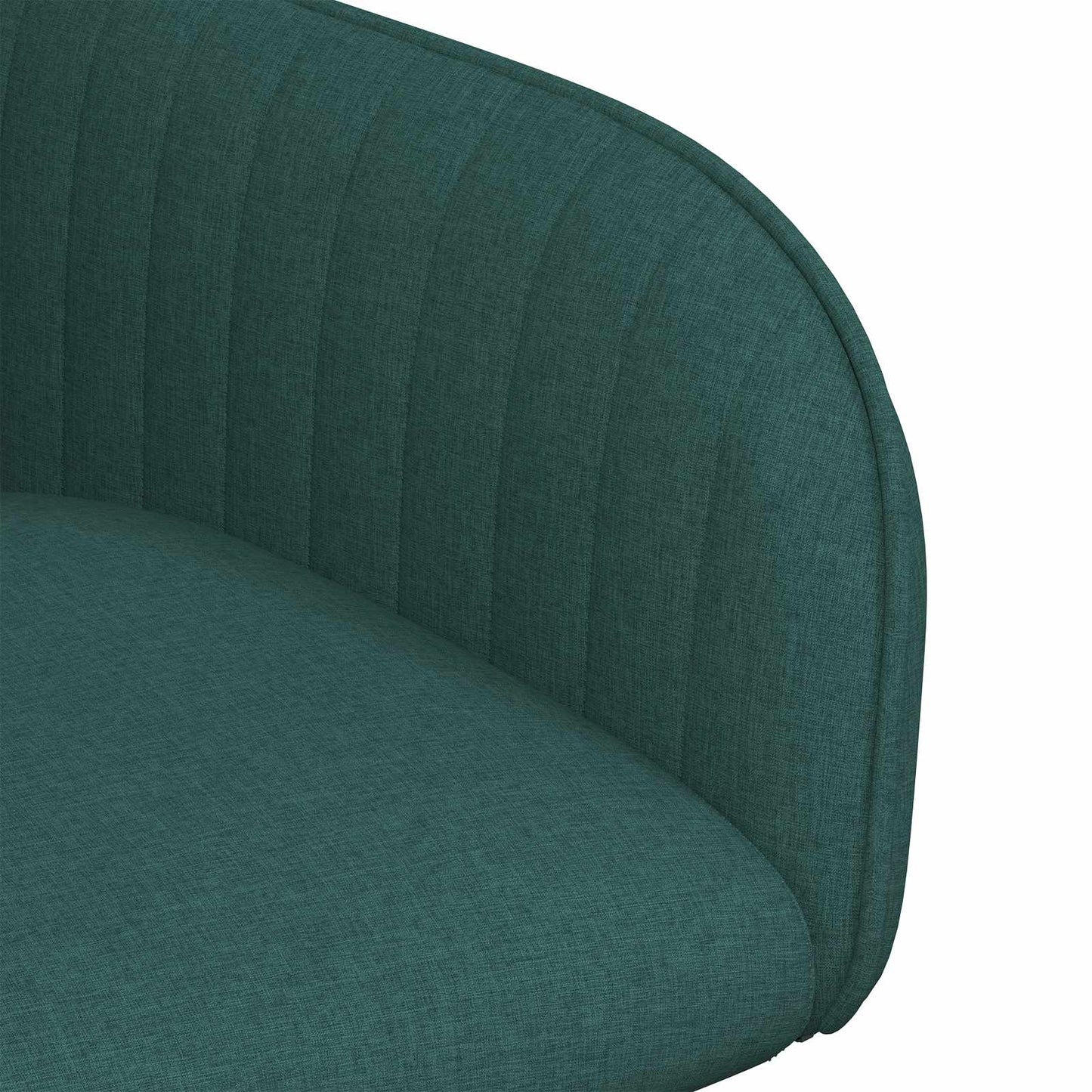 Spisestole 6 pcs Stof Mørkegrøn 56,5 x 50 x 87,5 cm