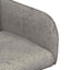 Spisestole 6 pcs Faux Suede Læder Lysegrå 59 x 56,5 x 85 cm