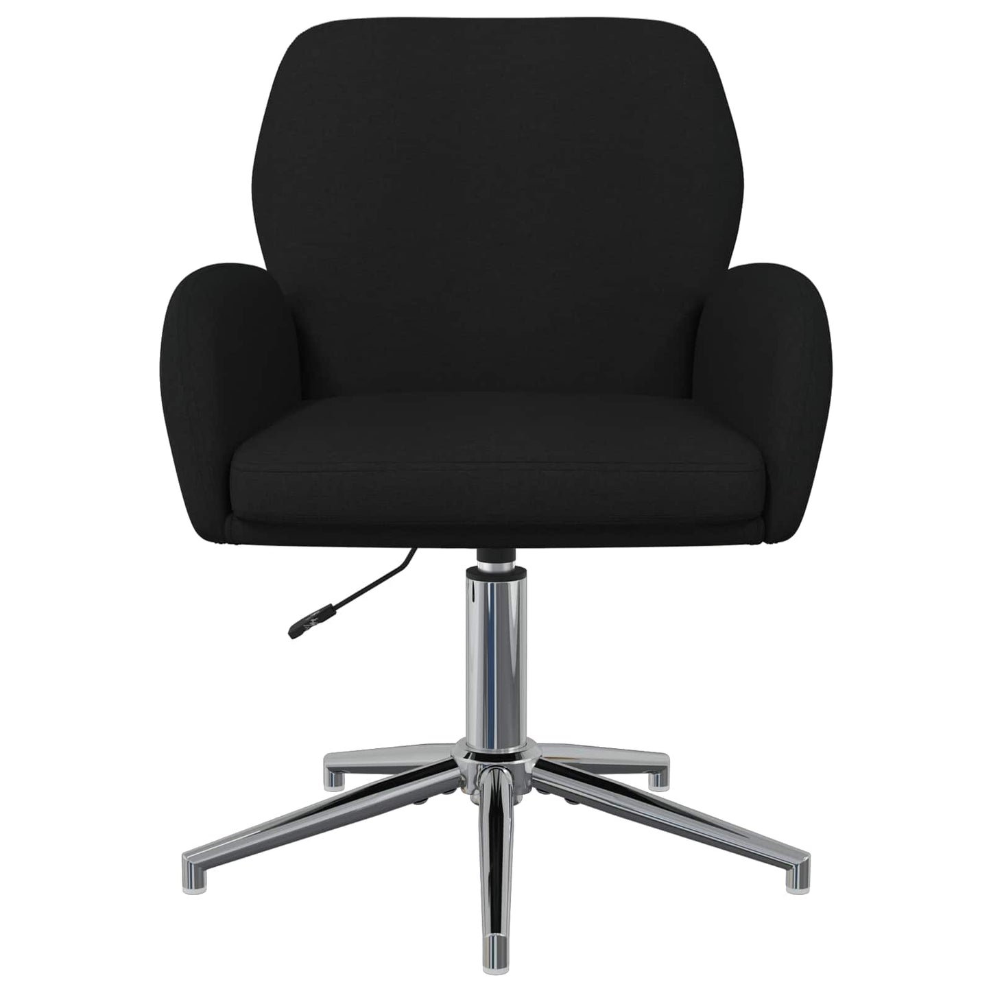 Drejestole 2 stk. 54 x 58 x 90 cm Sort Stof