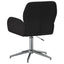 Drejestole 4 stk. 54 x 58 x 90 cm Sort Stof