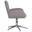 Drejestole 4 stk. 54 x 58 x 90 cm Gråbrun Stof