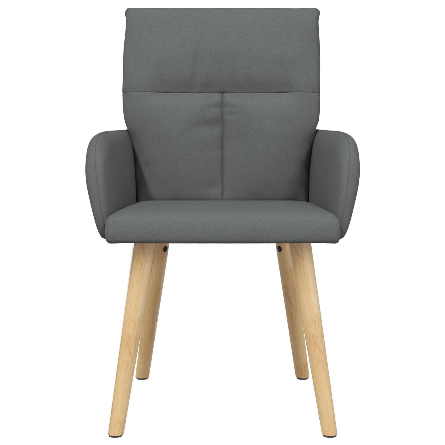 Spisestole 4 pcs Stof Mørkegrå 60 x 56 x 96 cm