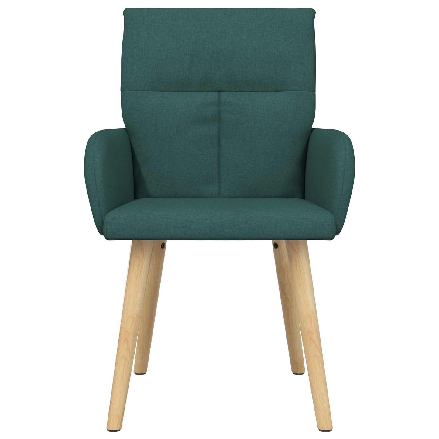 Spisestole 4 pcs Stof Mørkegrøn 60 x 56 x 96 cm