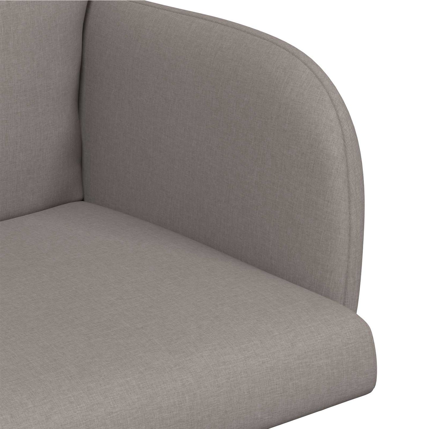 Spisestole 4 pcs Stof Gråbrun 60 x 56 x 96 cm