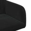 Spisestole 4 pcs Fløjl Sort 55 x 50 x 84 cm