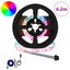 LED Strip 12 pcs Sort og Gennemsigtig 350 mm Kobber og plastik