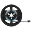 LED Strip 12 pcs Sort og Gennemsigtig 450 mm Kobber og plastik