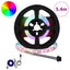 LED Strip 12 pcs Sort og Gennemsigtig 450 mm Kobber og plastik