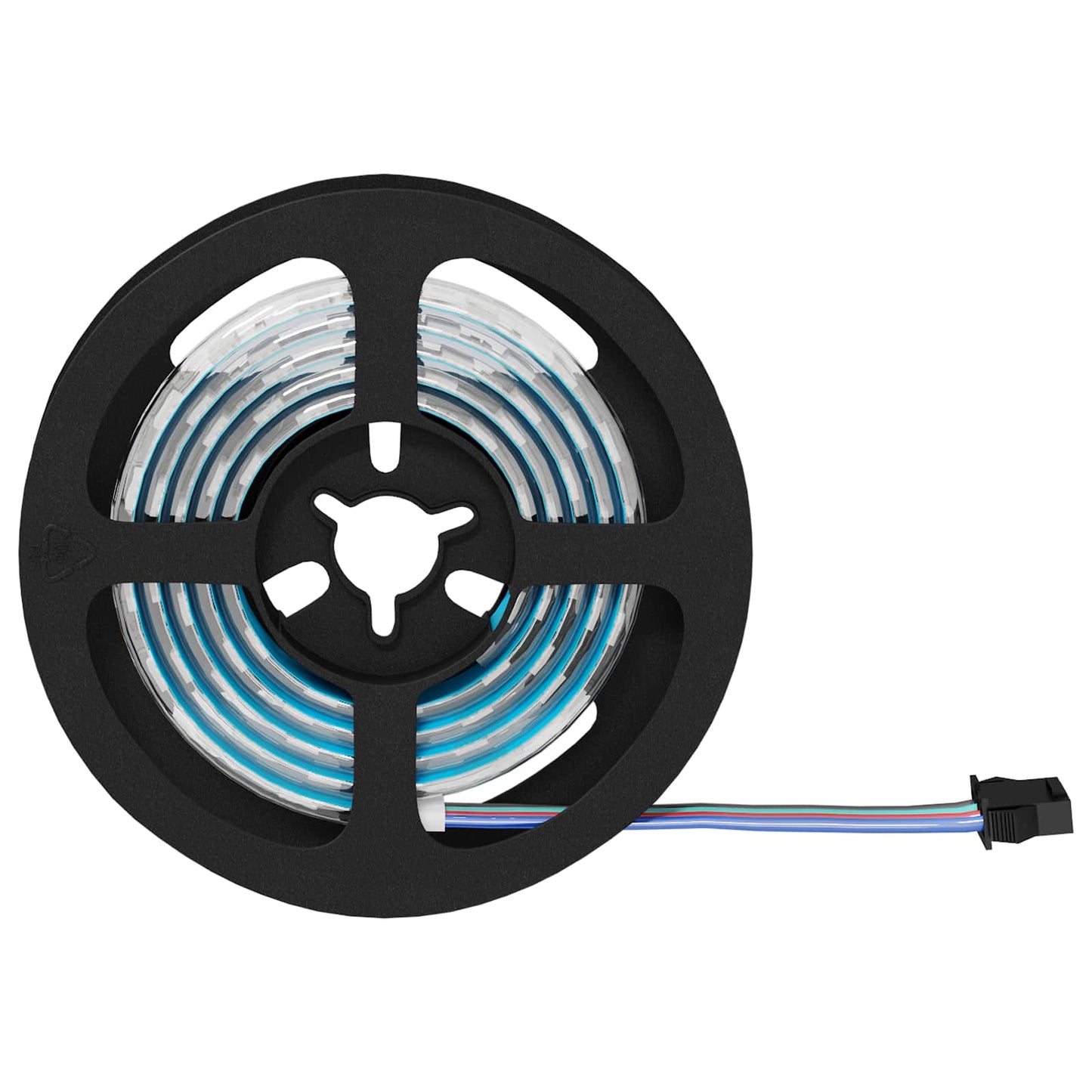 LED Strip 12 pcs Sort og Gennemsigtig 900 mm Kobber og plastik