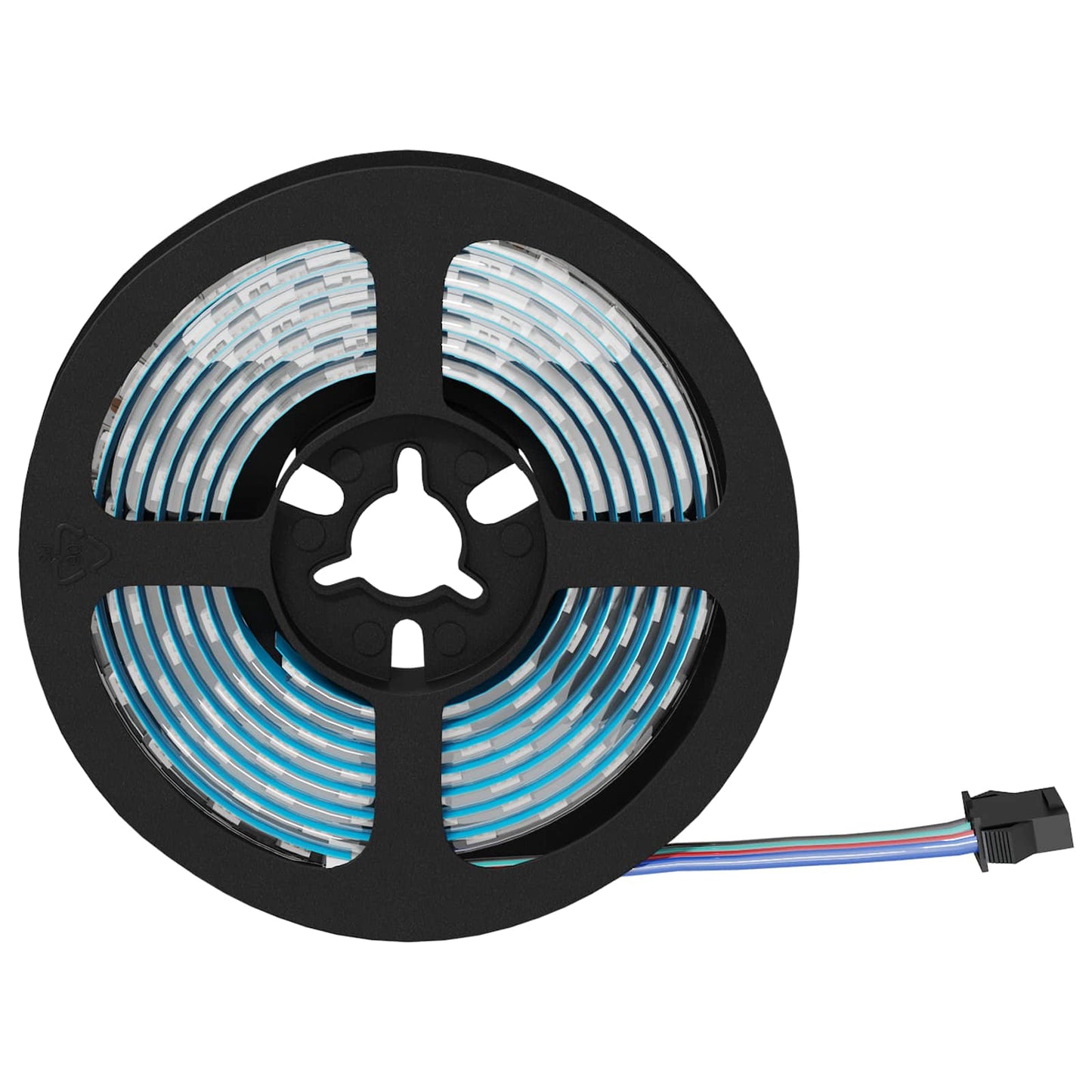 LED Strip 2 pcs Sort og Gennemsigtig 1700 mm Kobber og plastik