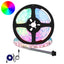 LED Strip 2 pcs Sort og Gennemsigtig 210 x 0,8 x 0,3 cm