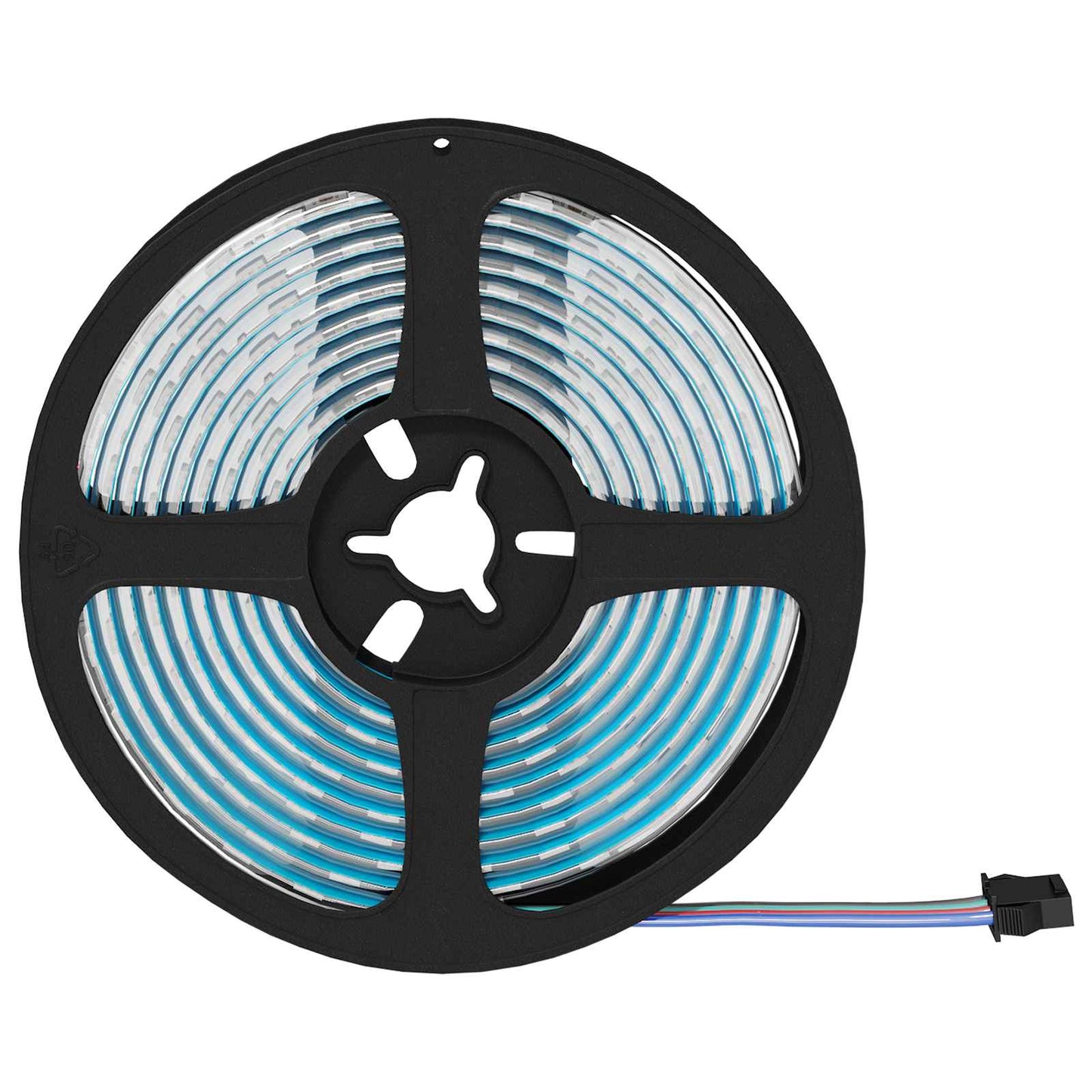 LED Strip 2 pcs Sort og Gennemsigtig 2300 mm Kobber og plastik