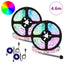 LED Strip 2 pcs Sort og Gennemsigtig 2300 mm Kobber og plastik