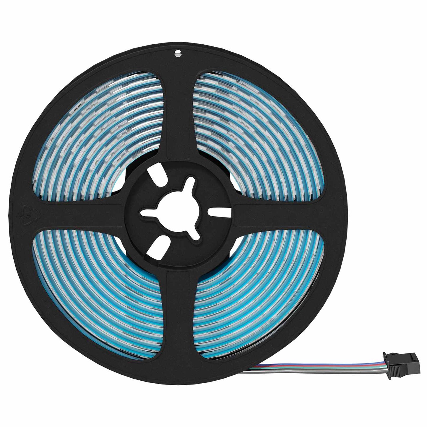LED Strip 12 pcs Sort og Gennemsigtig 3000 mm Kobber og plastik