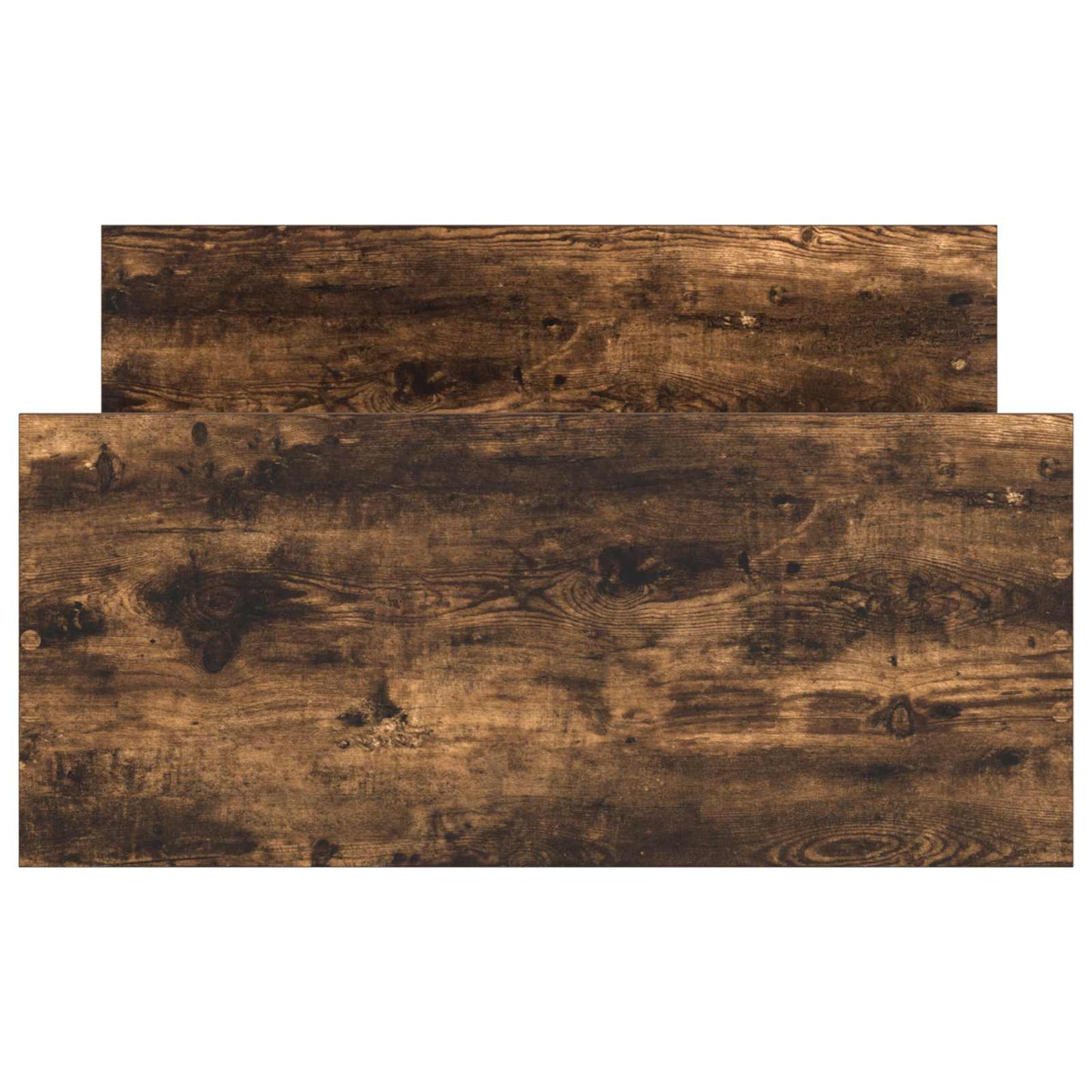 Sengestel med hovedgærde Røget eg 80 x 200 cm Konstrueret træ