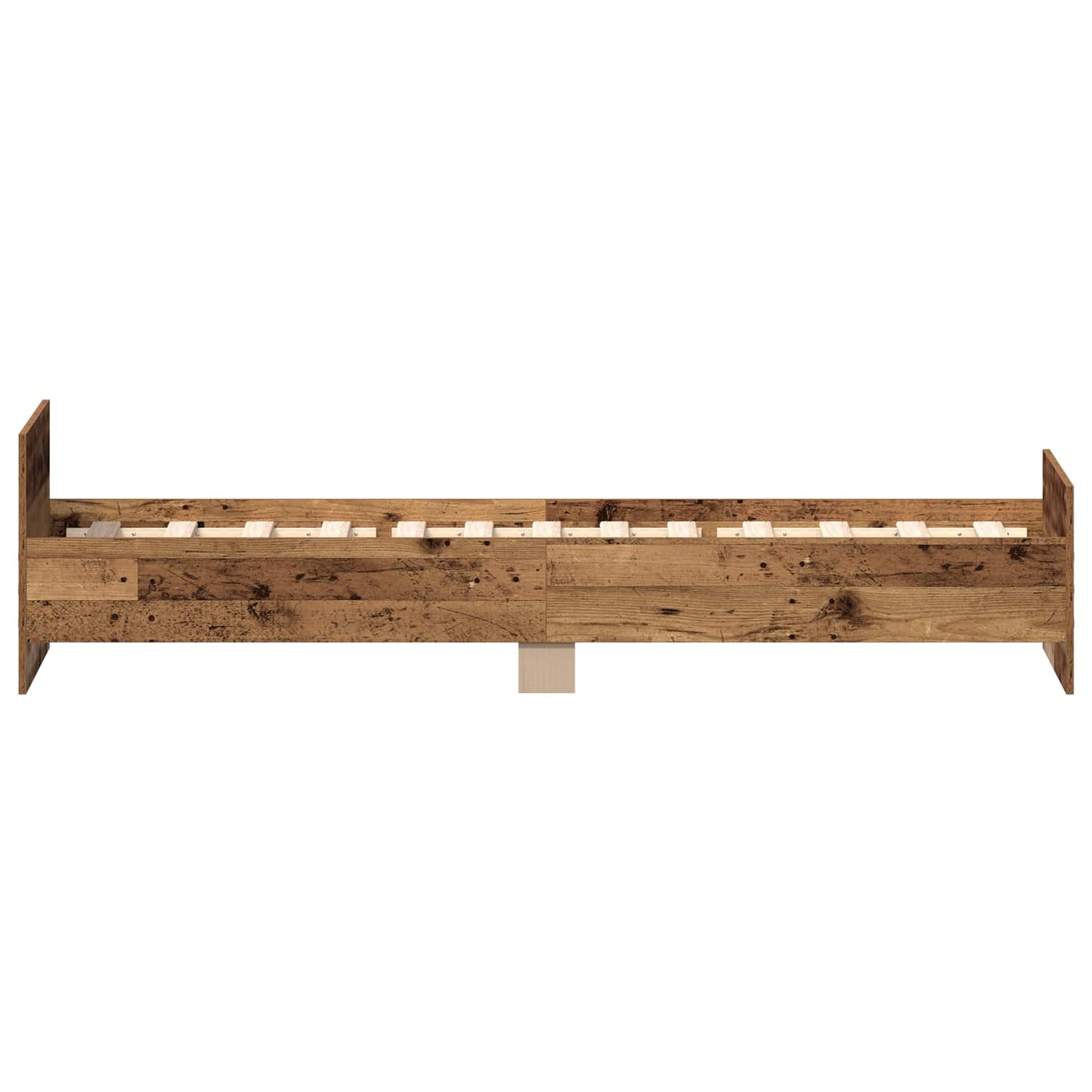 Sengestel med hovedgærde Gammelt træ 80 x 200 cm
