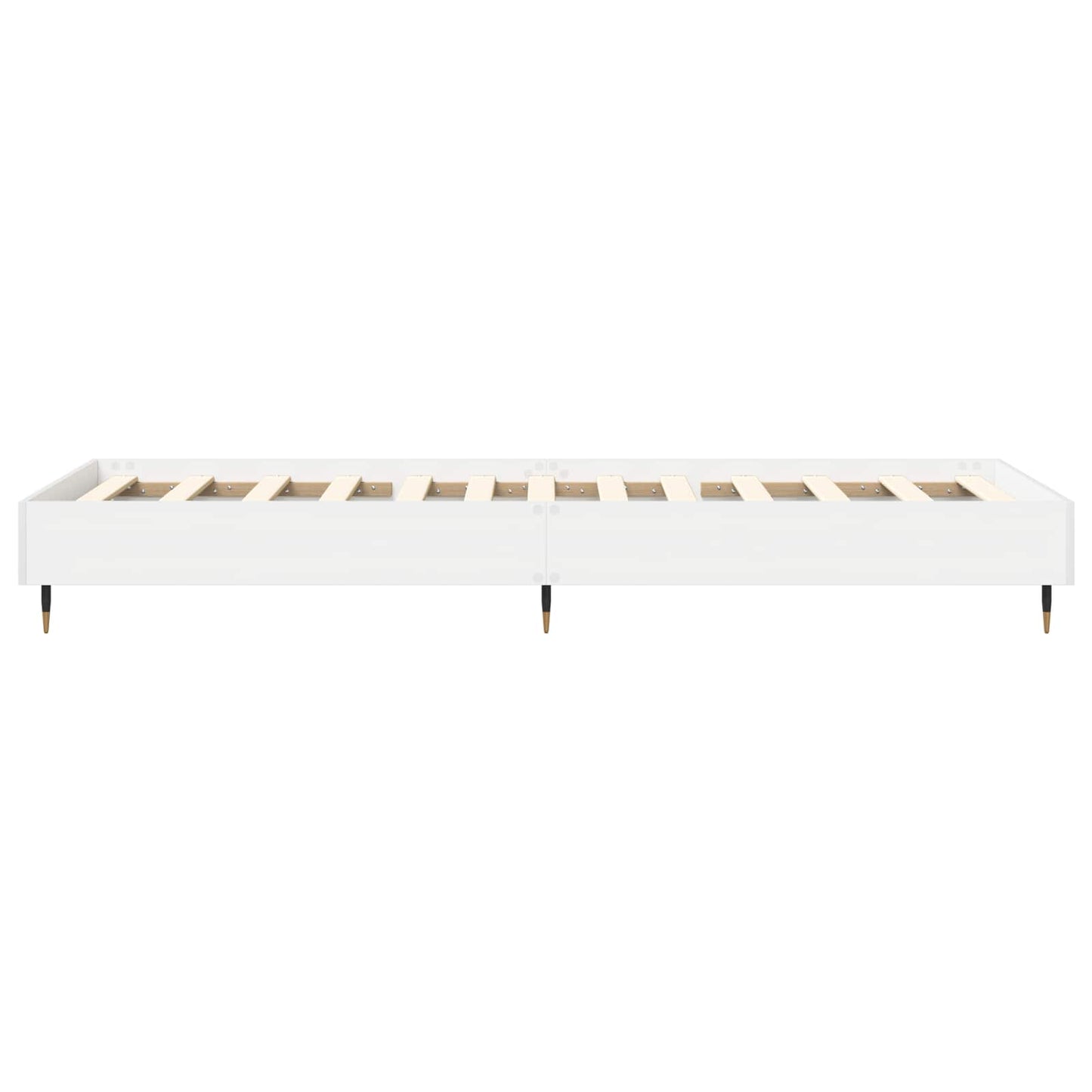 Sengestel Hvid 80 x 200 cm Konstrueret træ