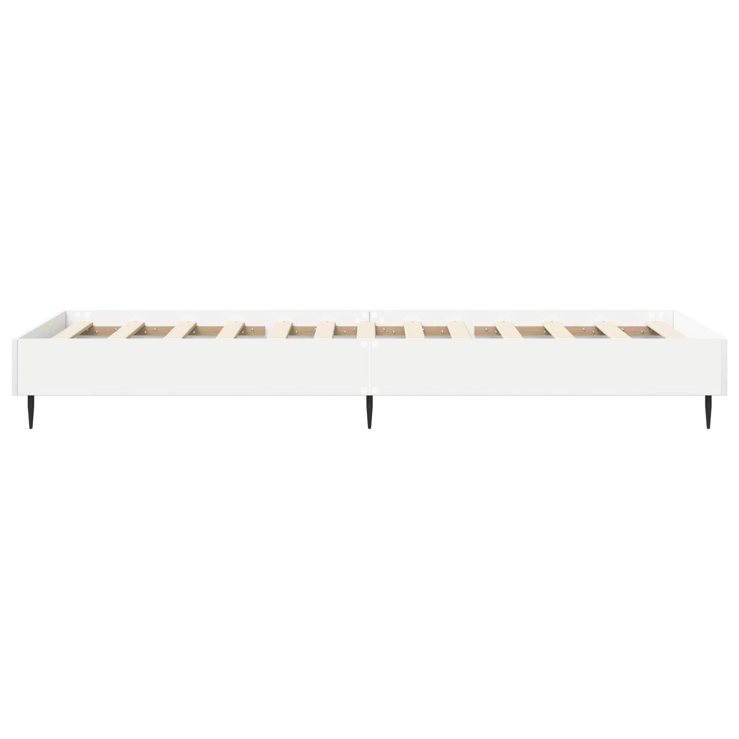 Sengestel Hvid 80 x 200 cm Konstrueret træ