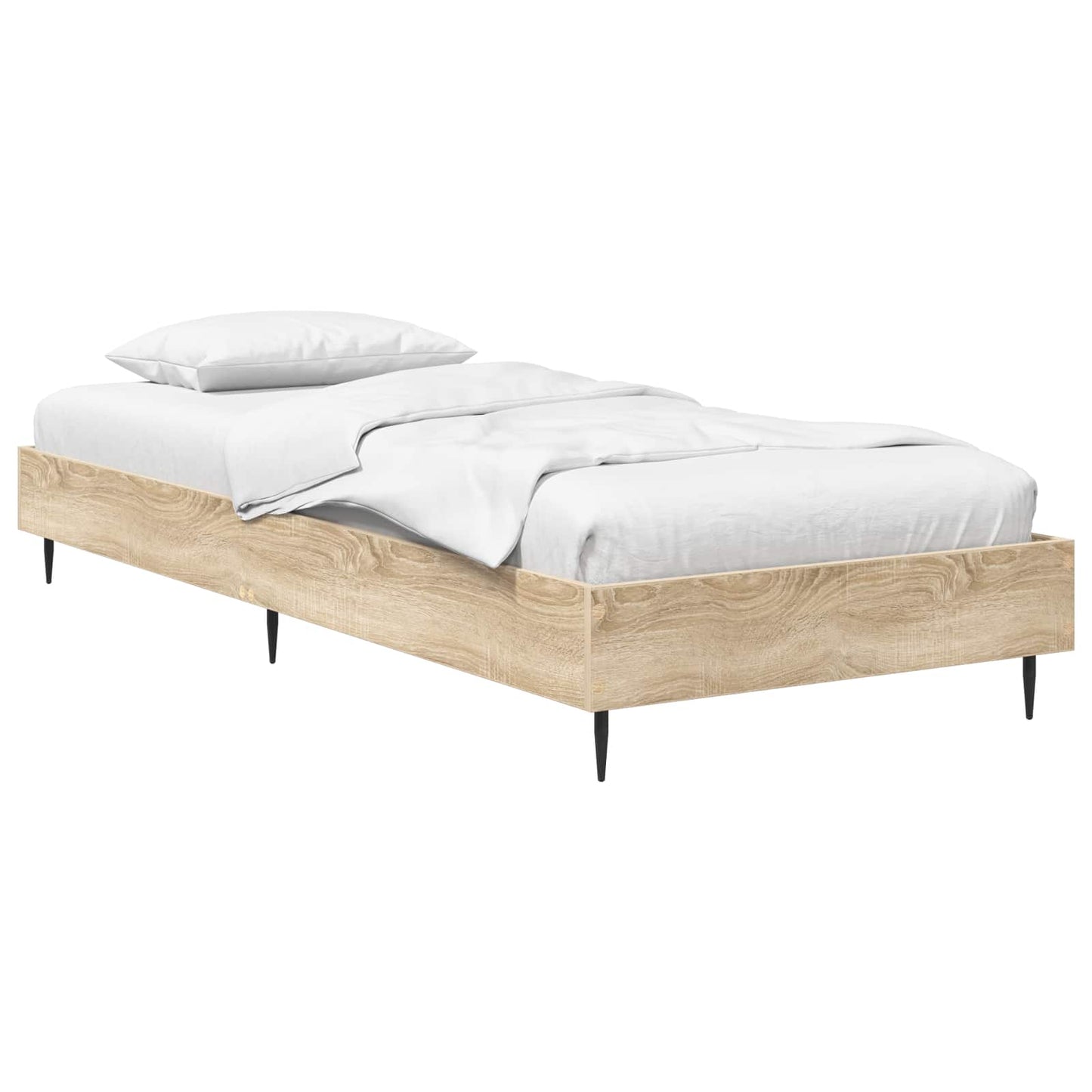 Sengestel Sonoma-eg 80 x 200 cm Konstrueret træ