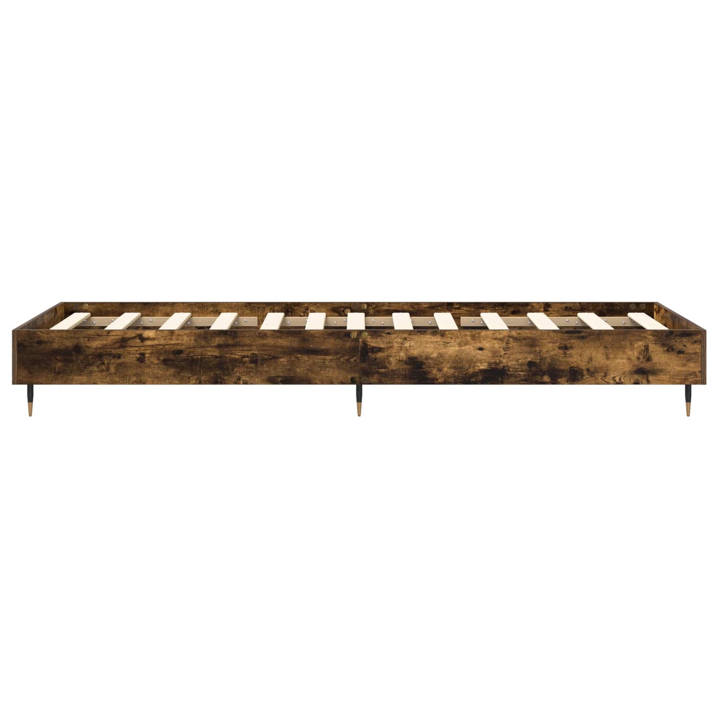 Sengestel Røget eg 80 x 200 cm Konstrueret træ