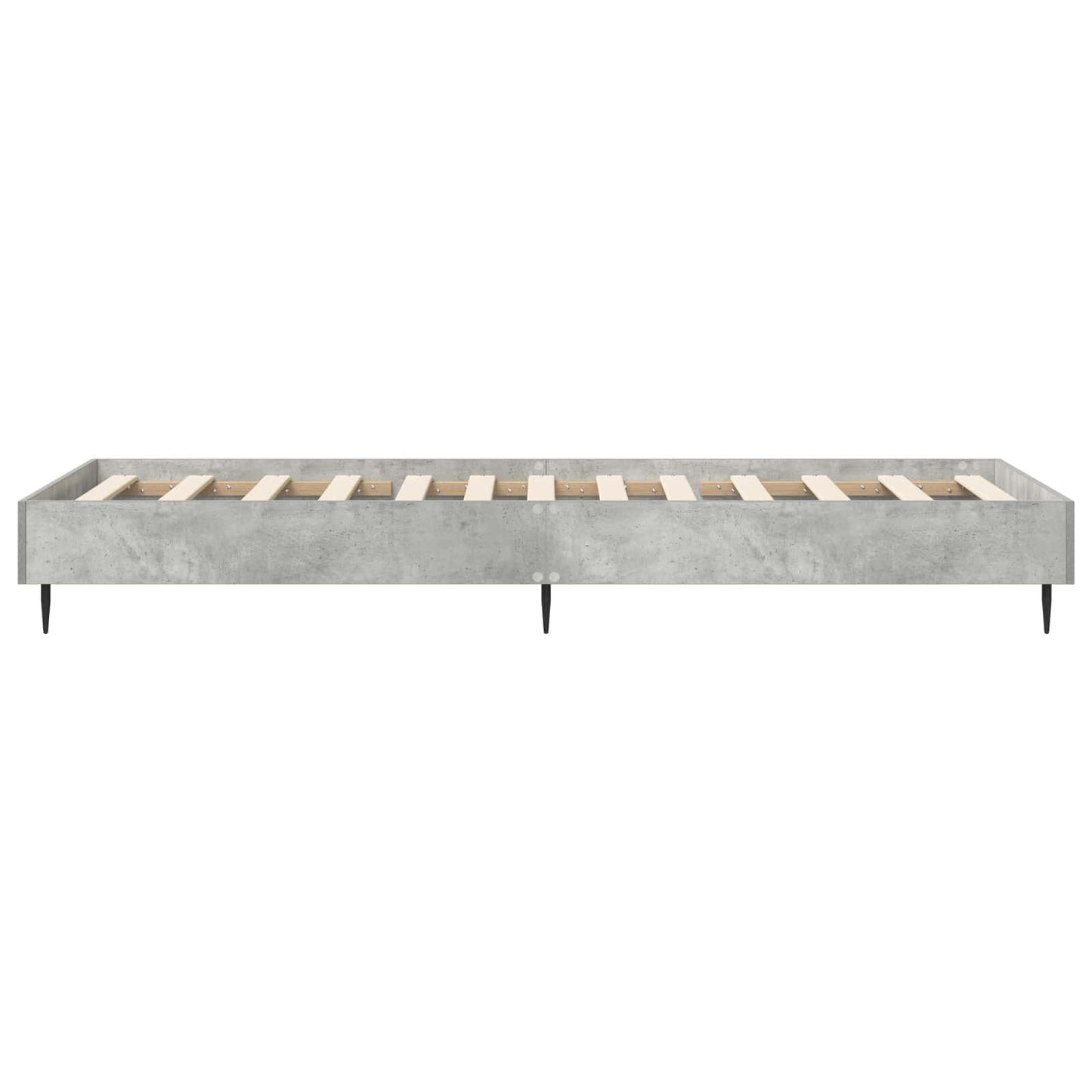 Sengestel Betongrå 80 x 200 cm Konstrueret træ