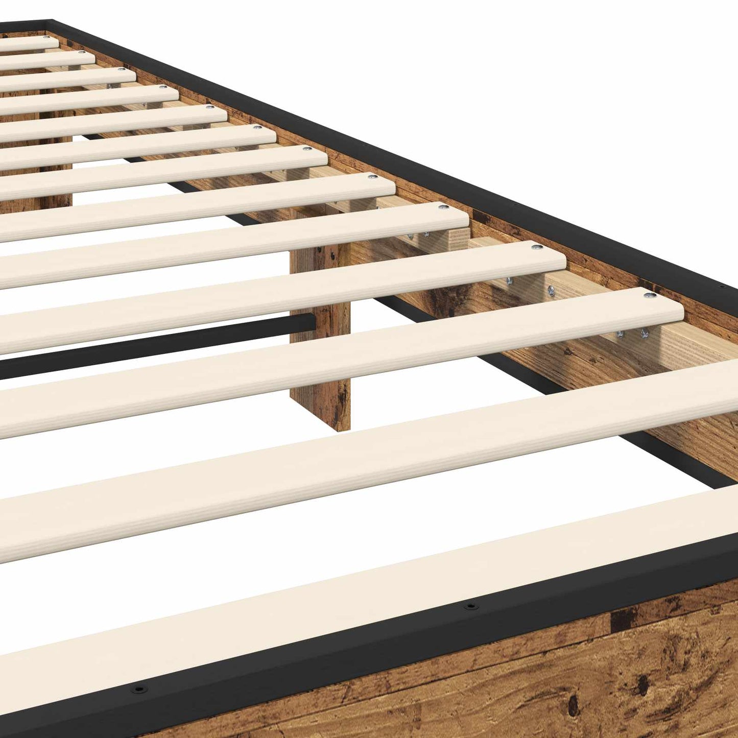 Sengestel Gammelt træ 80 x 200 cm Konstrueret træ