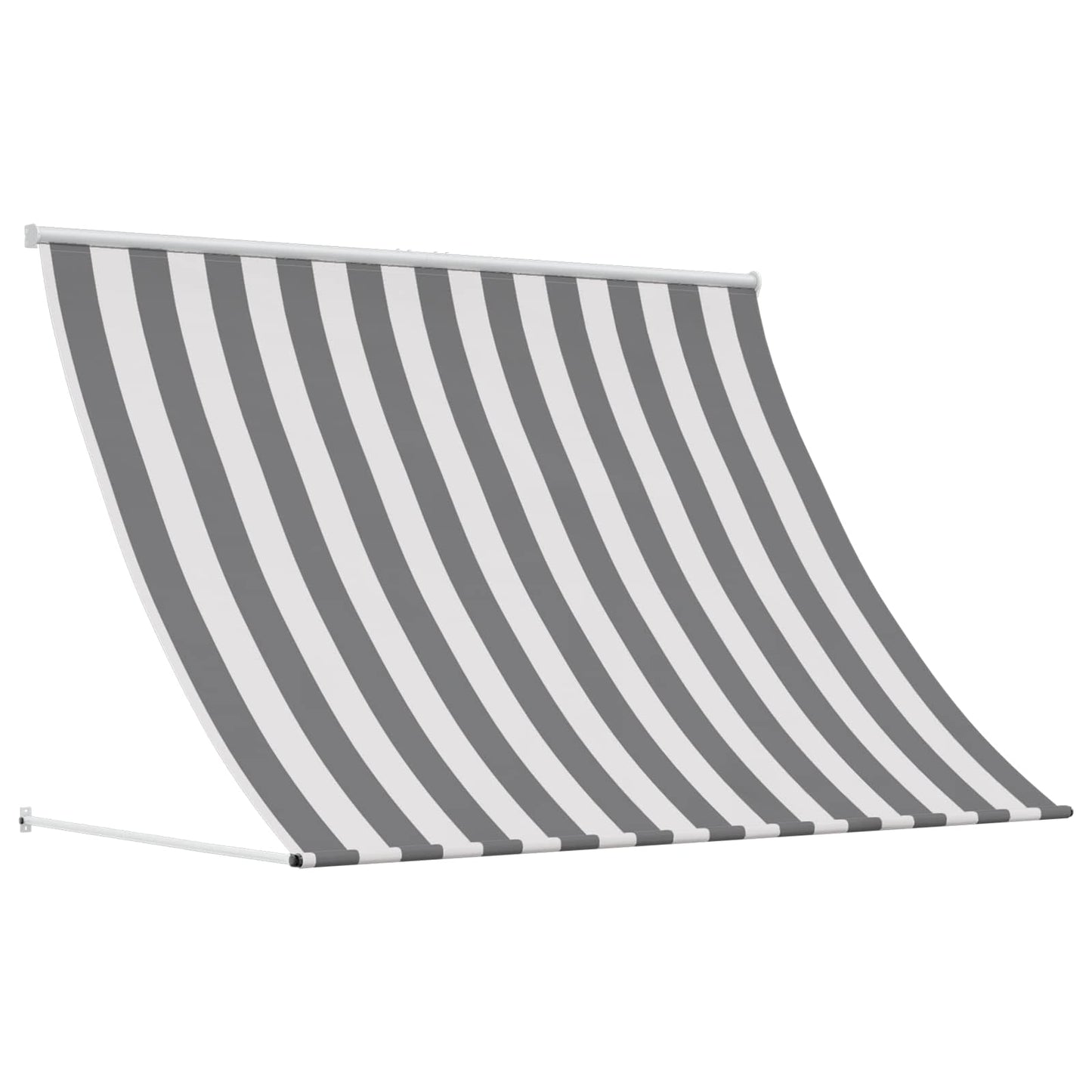 Markise Anthracit og hvid 250 x 150 cm