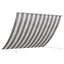 Markise Anthracit og hvid 300 x 150 cm