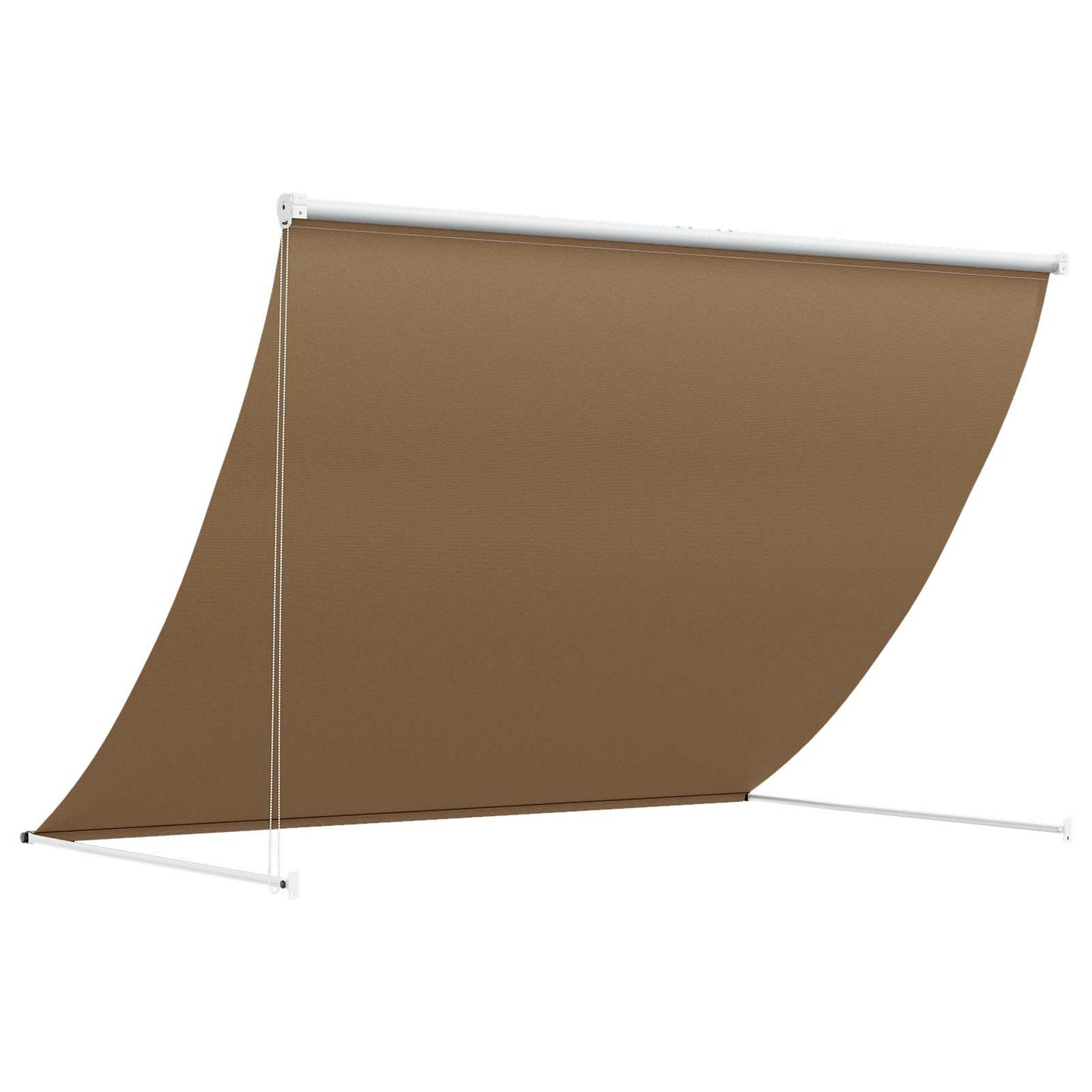 Markise Beige 250 x 150 cm 180 g / m² polyester med PU-belægning