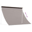 Markise Brun 150 x 150 cm 180 g / m² polyester med PU-belægning
