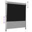 Udendørs Rullegardin Sort 100 x 270 cm