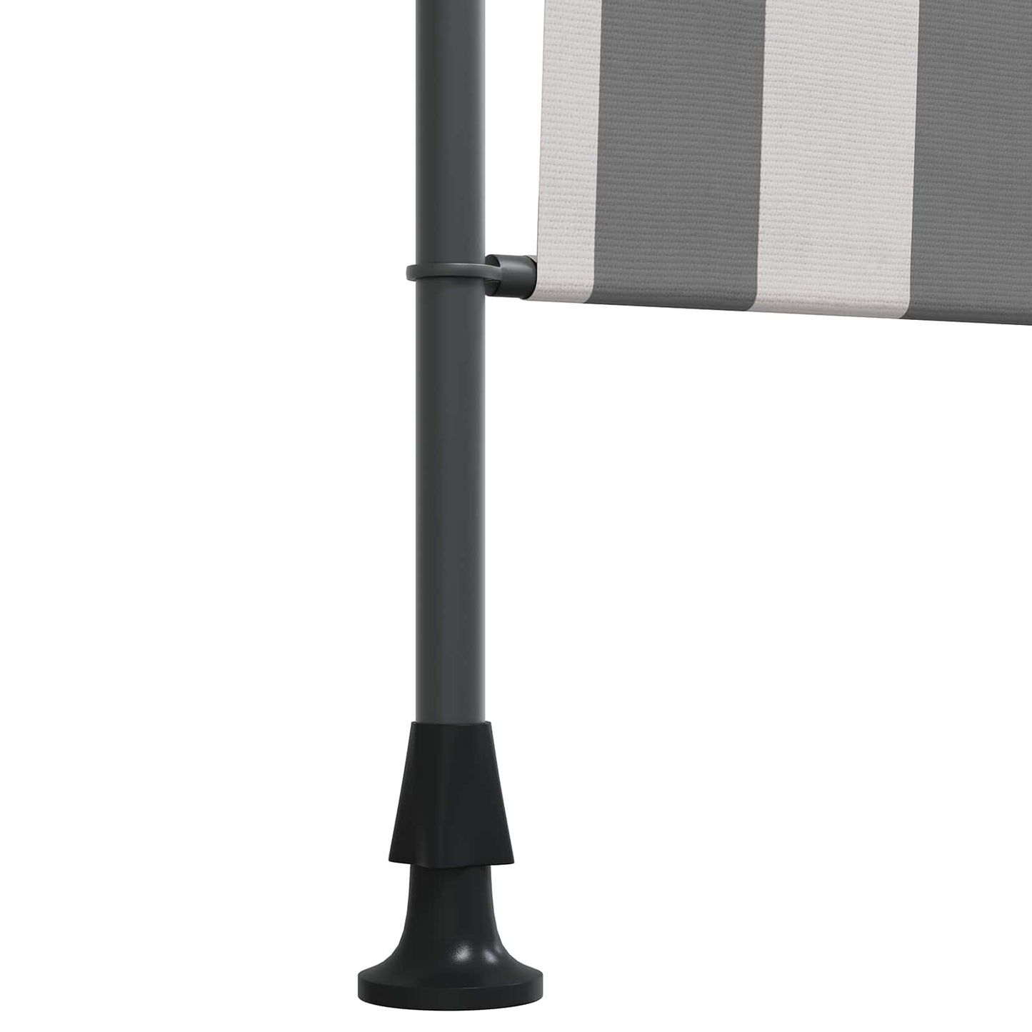 Udendørs Rullegardin Anthracit og hvid 200 x 270 cm