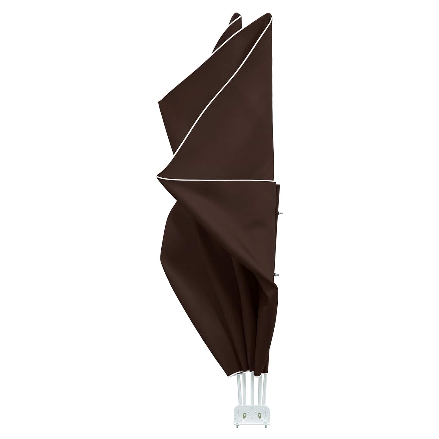 Balkon Afskærmning 240 x 160 cm Polyester Rektangulær Brun
