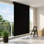 Rullegardin Sort 60 x 250 cm Stof og Aluminium